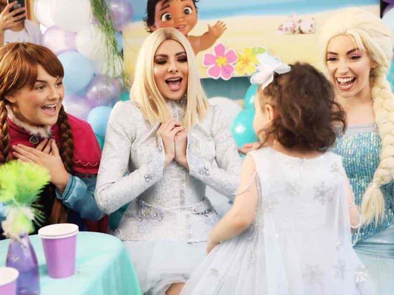 اضغط لمشاهدة الفيديو: مريم حسين تحتفل بعيد ميلاد ابنتها على طريقة أميرات ديزني